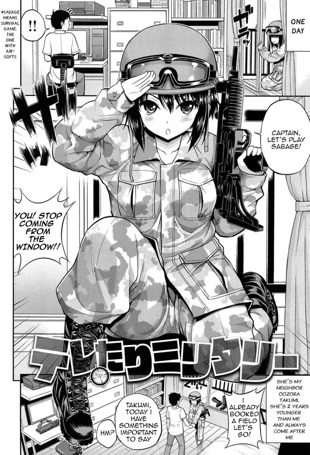 Hentai Manga Comic-Teletari Military-Read-1